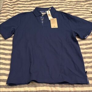 Tommy Bahama Blue Polo Shirt